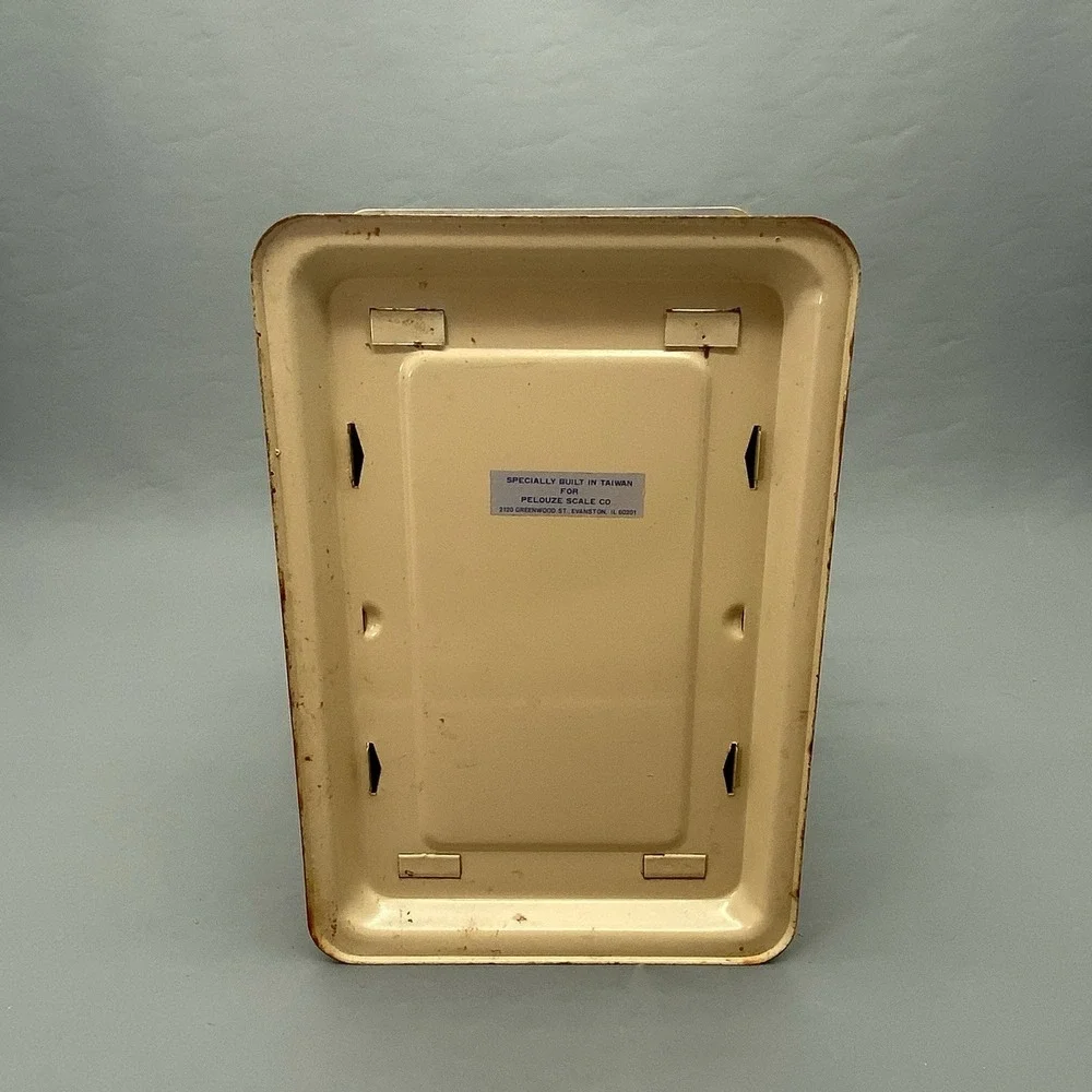 Vintage Pelouze Model 820 Tabletop Scale Temperature Compensated 20 IBs x 1oz